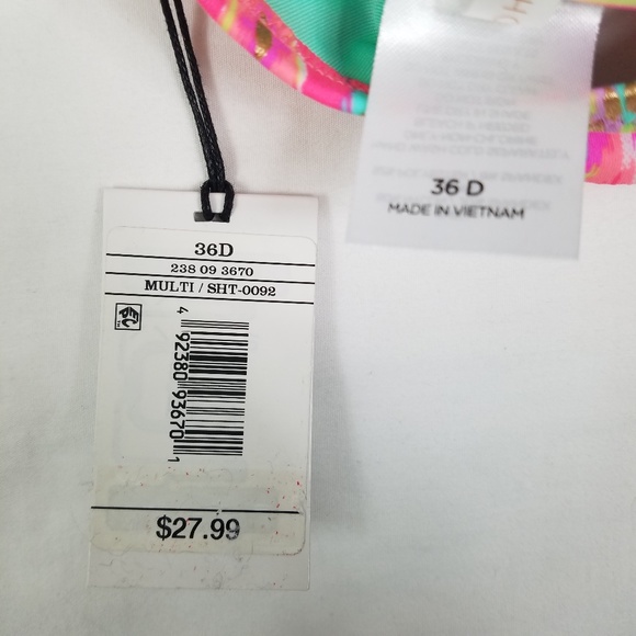 Shade & Shore Light Lift Halter Bikini Top 36D - Picture 8 of 8